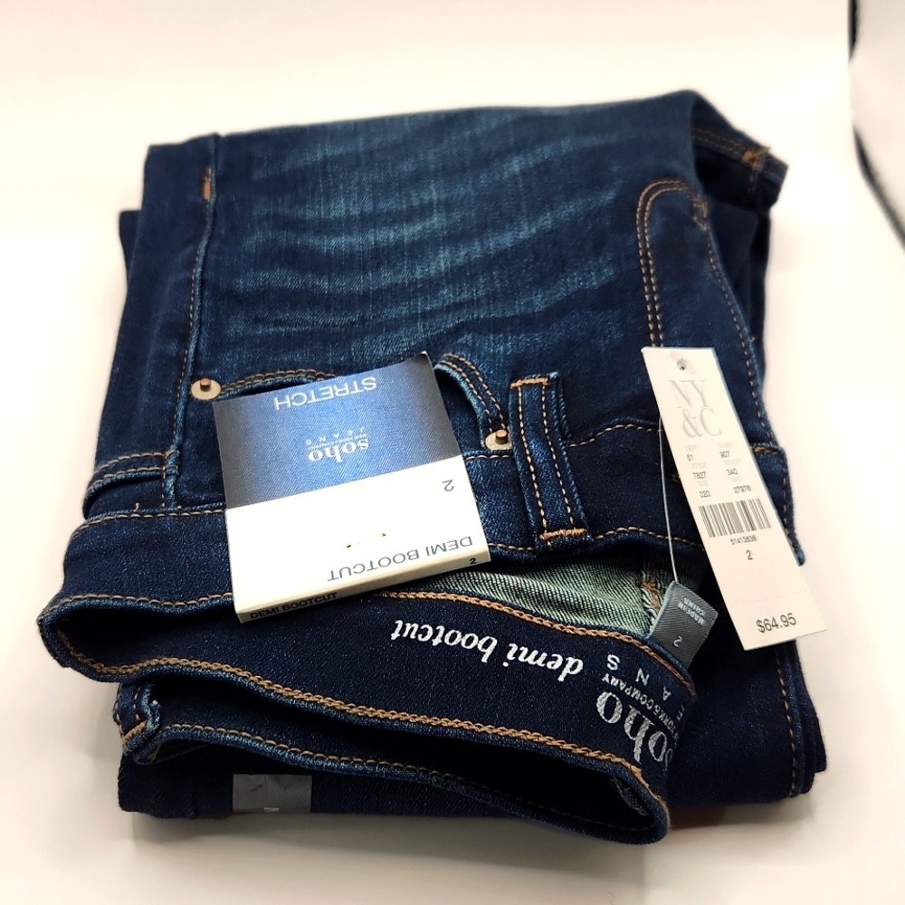 Demi Bootcut Dark Jeans Size 2